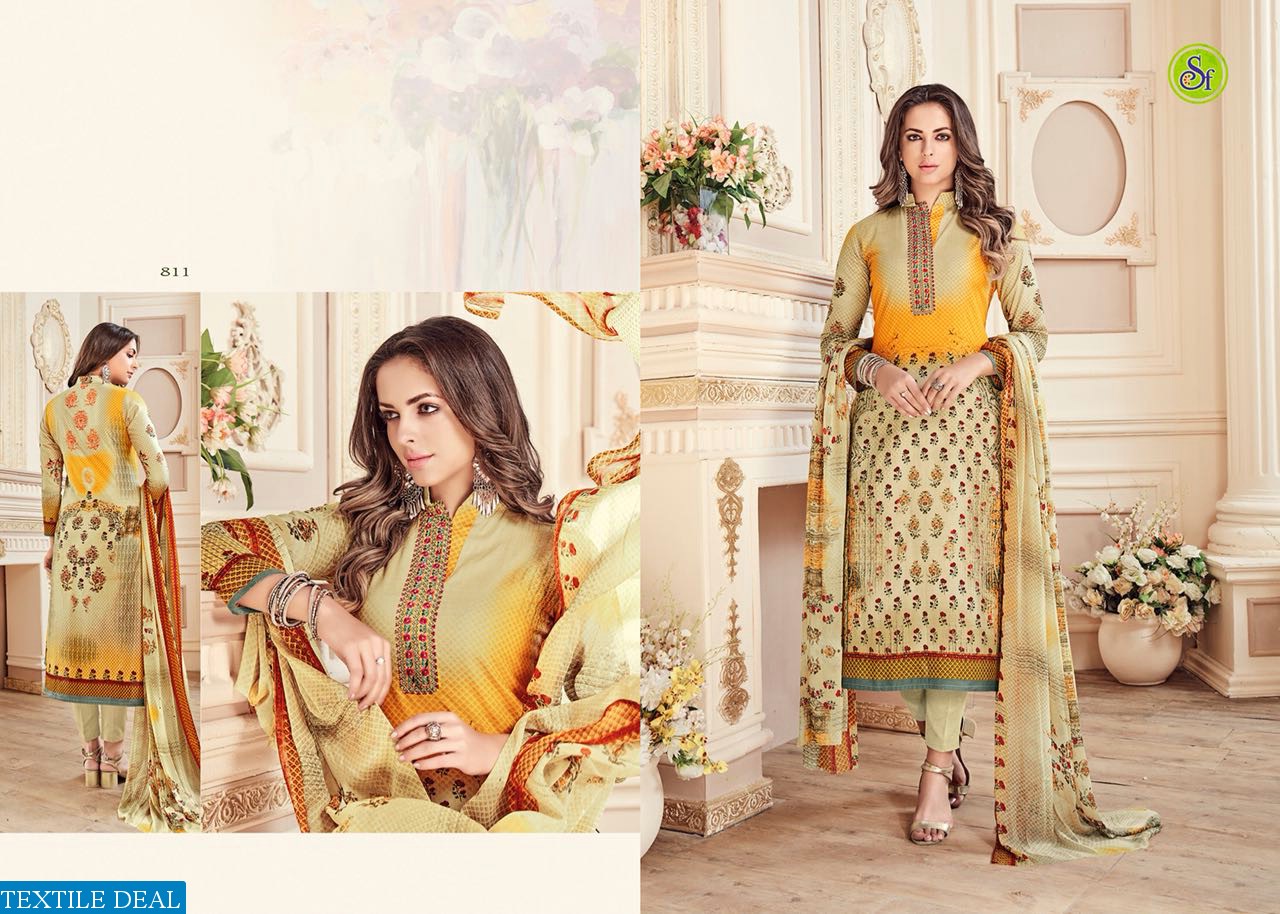 SF lionzy Wholesale pure Fabrics dress material